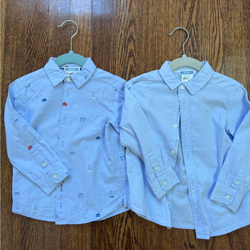 Jacadi Paris Blue Button-Down Duo Pack